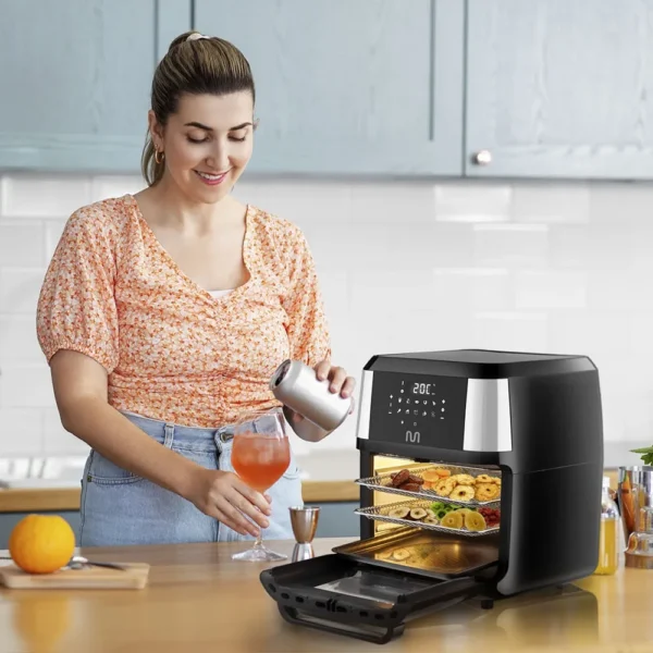 Air Fryer Forno 12L c/ Painel Digital 1800w-220v Multi - GO226 - Image 7