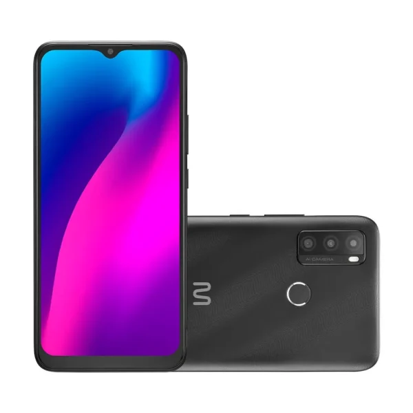 Smartphone Multilaser G Max2 4G 128GB 6.5 pol. Dual Chip 4GB RAM Câmera Tripla 5MP Android 11 Octa Core Preto - P9158OUT [Reembalado] - Image 2