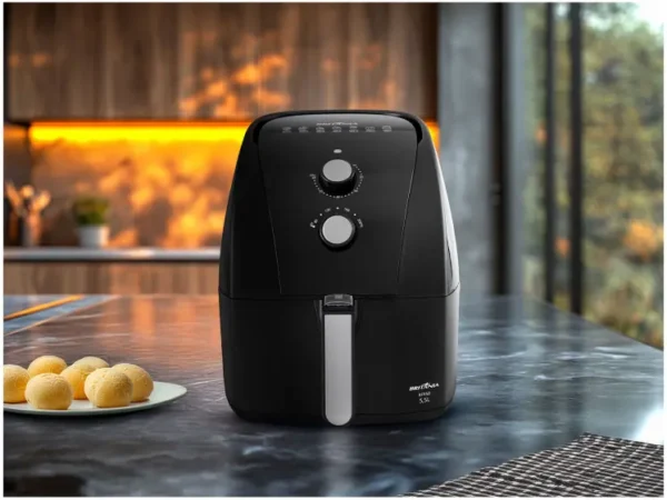 Air Fryer Britânia Redestone BFR50 Preta com Timer 5,5L - Image 3