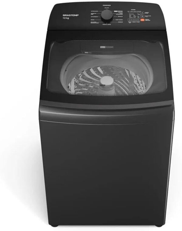 Máquina de Lavar Brastemp 13Kg Cinza Platinum com Ciclo Tira Manchas Advanced e Ciclo Antibolinha - BWK13A9 110v - Image 2