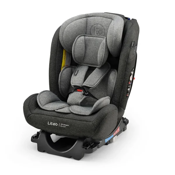Cadeira para Auto 0-36Kg Isofix All Stages Fix 2.0 Cinza Litet - BB452 - Image 4