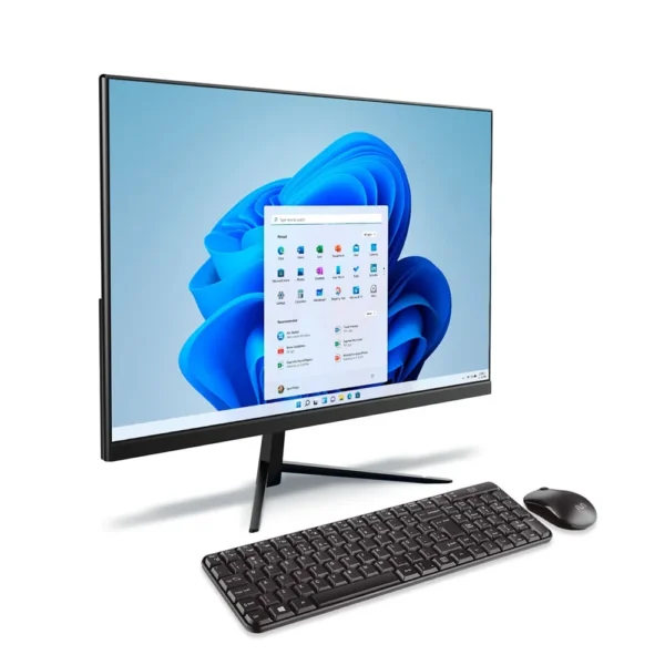 All in One, Windows 11 Home, 23,8 Pol. Full HD, Intel Core i3 4GB 128GB SSD, Preto Ultra - UB840OUT [Reembalado]